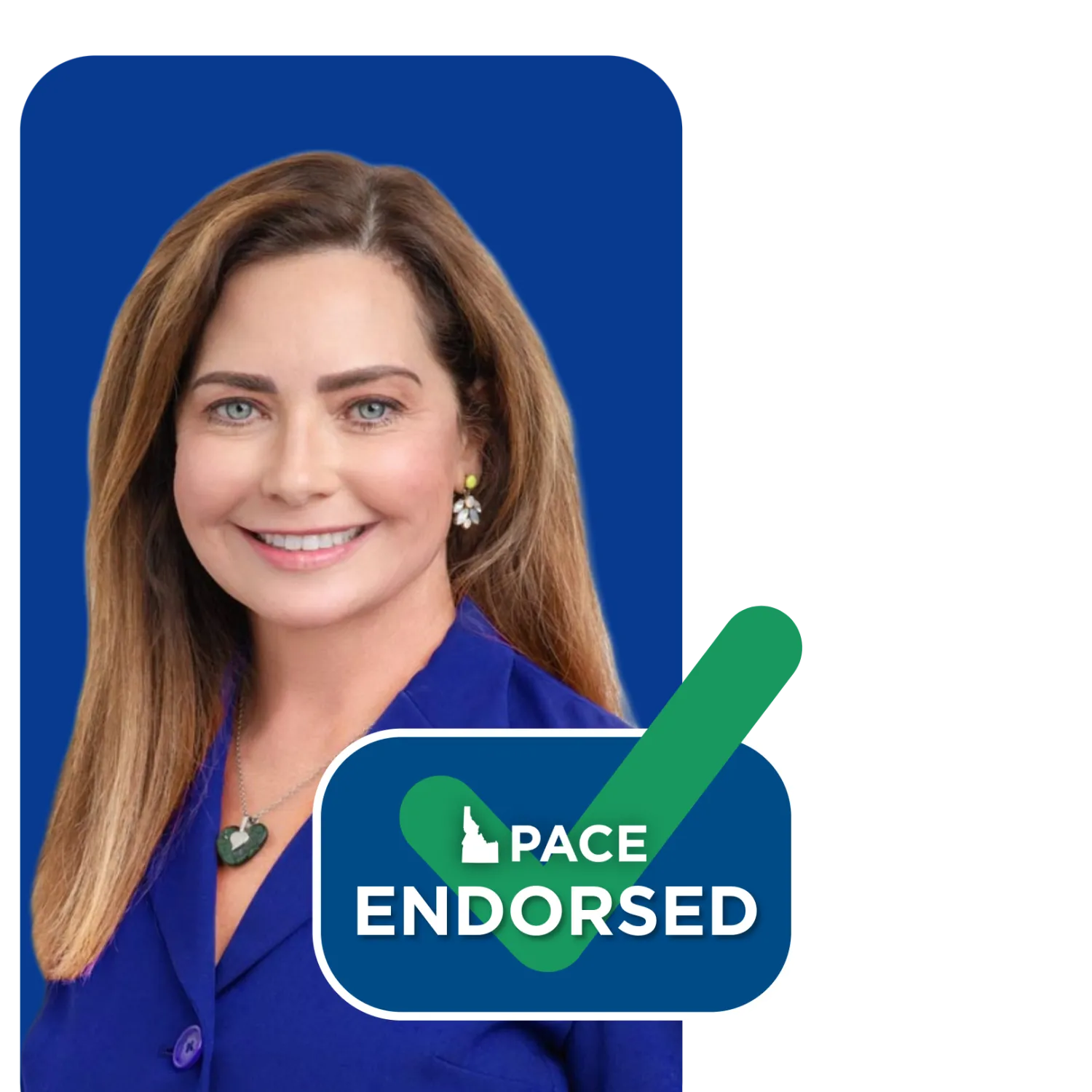Headshot of Mary Shea with PACE endorsement