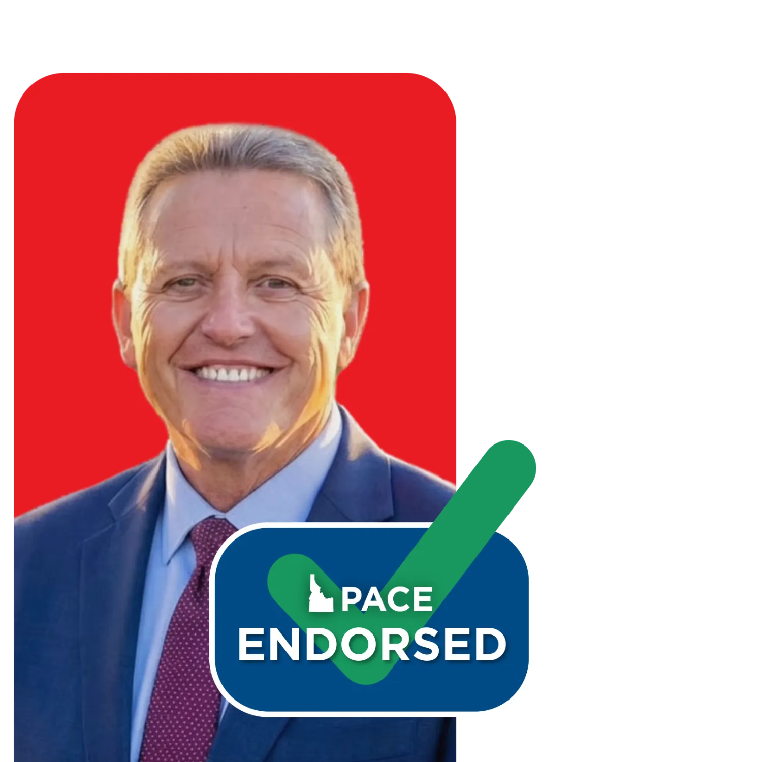 Headshot of Mike Pohanka with PACE endorsement