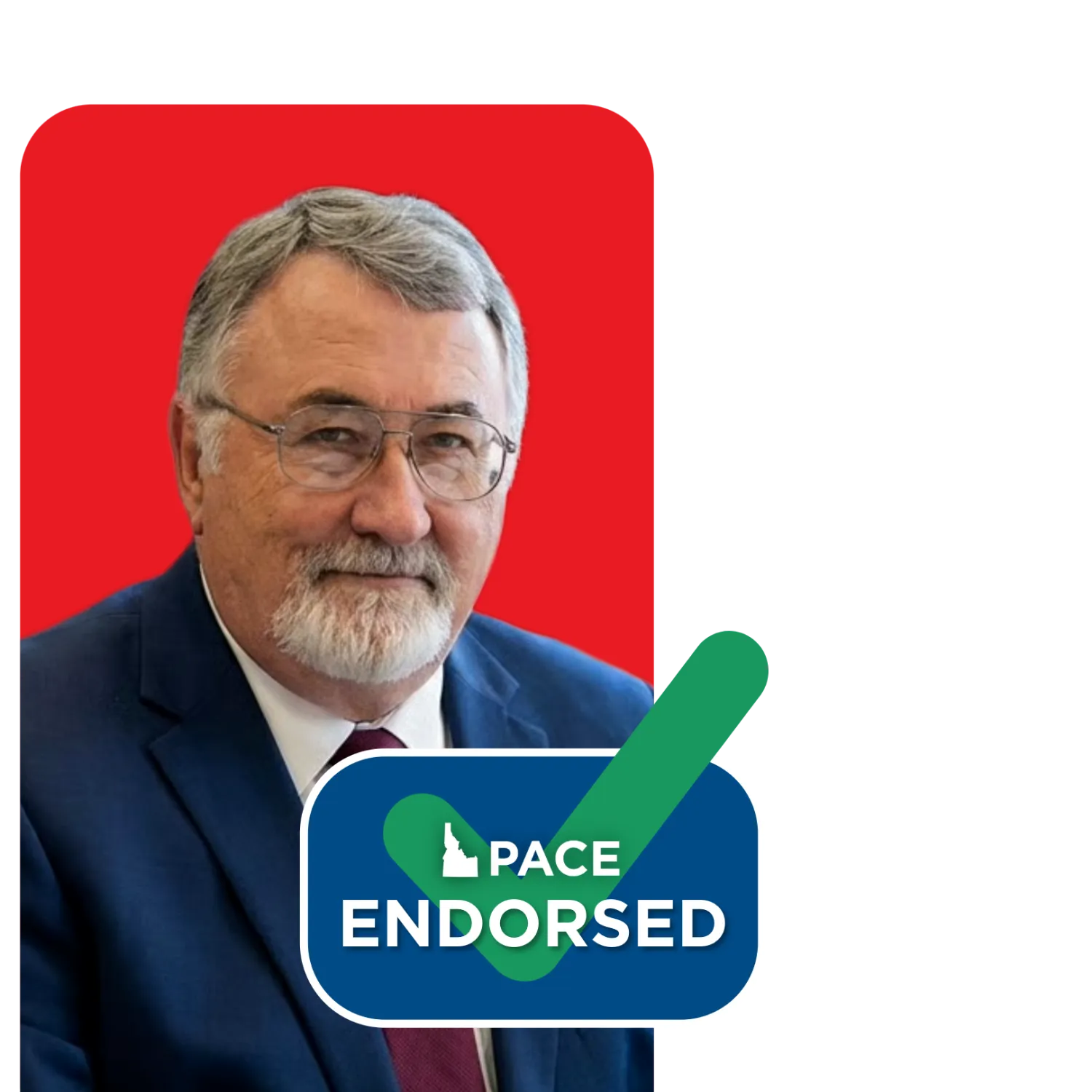 Headshot of Rick Cheatum with PACE endorsement