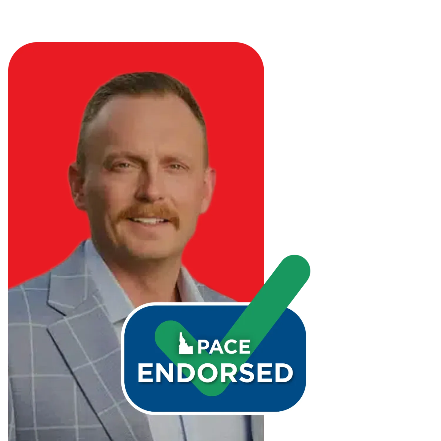 Headshot of Connor Cook with PACE endorsement