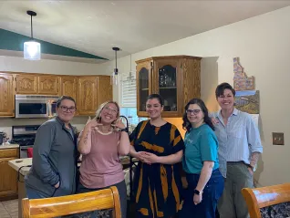A group of women in a kitchen