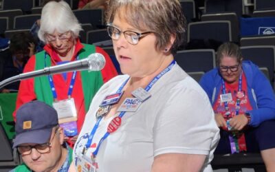 Hoy Ends NEA Term By Debuting New Rural Caucus, Sharing Poster Organizing Opportunity