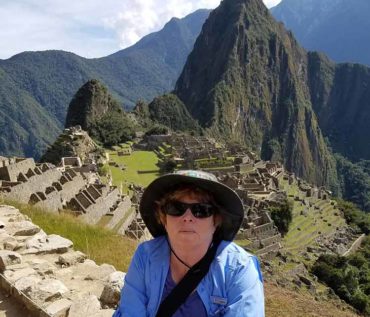 Mary Lee Ruch at Machu Picchu