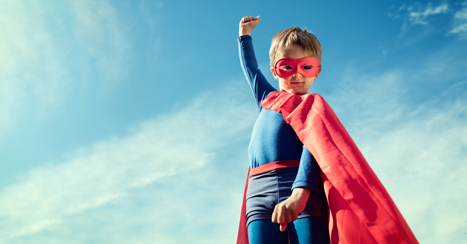 cf iea home child dressed up as superhero